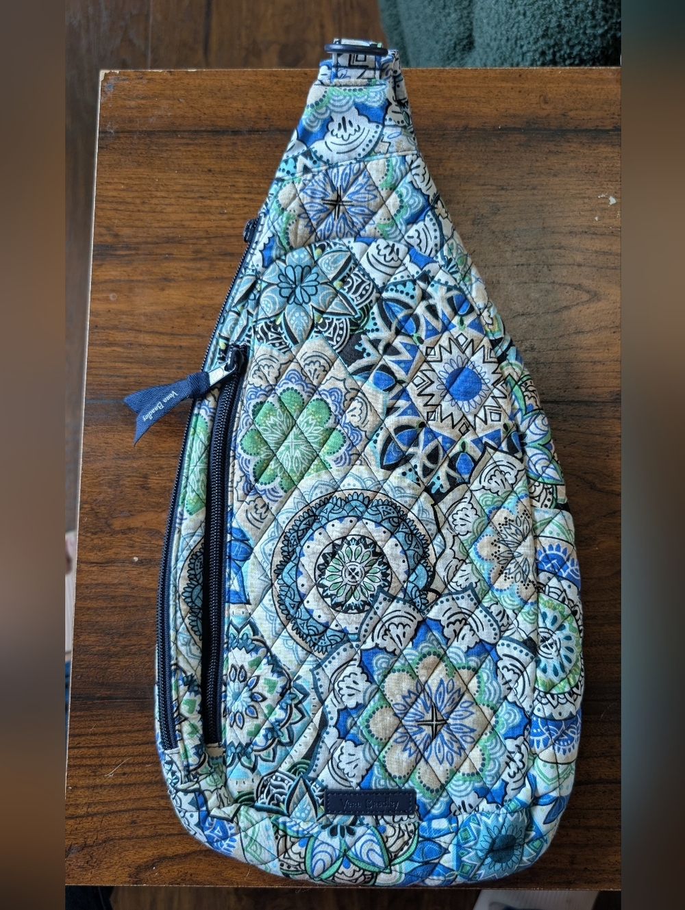 Vera Bradley Quilted Sling Bag Sketched medallion NWOT